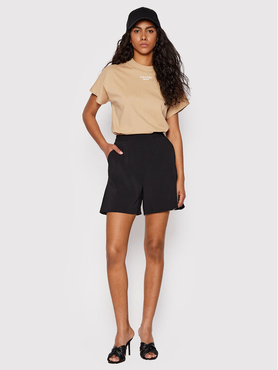 Pantaloncini di tessuto Travel Crepe K20K203778