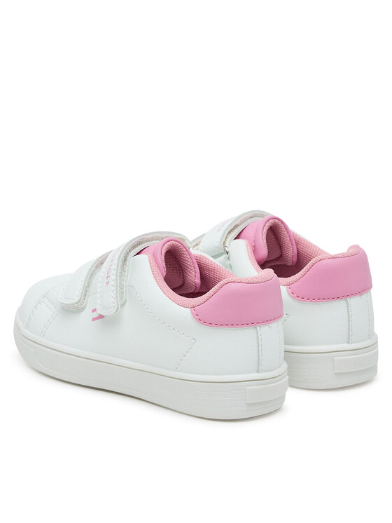 Tommy Hilfiger Tommy Hilfiger Сникърси Low Cut Velcro Sneaker T1A9-33965-1355 M Бял