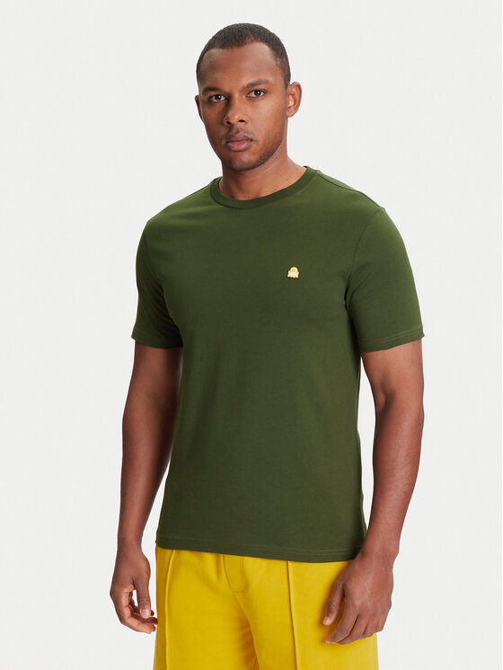 United Colors Of Benetton United Colors Of Benetton Majica 3MI5J1AF7 Zelena Regular Fit