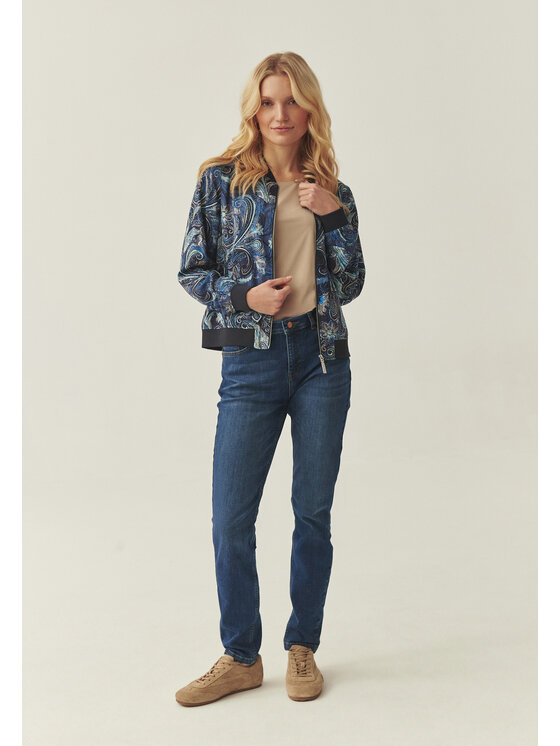 TATUUM Tatuum Bundy bomber BAMBINA Tmavomodrá Loose Fit
