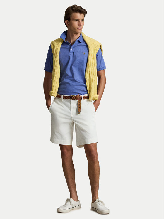 Polo Ralph Lauren Polo Ralph Lauren Szövet rövidnadrág 710799213022 Fehér Regular Fit