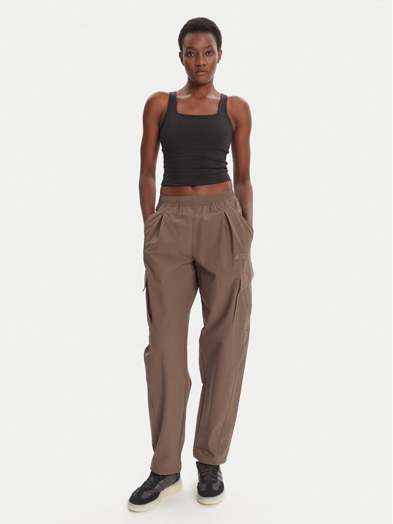 adidas adidas Outdoorové kalhoty Terrex Xploric JM9857 Hnědá Loose Fit