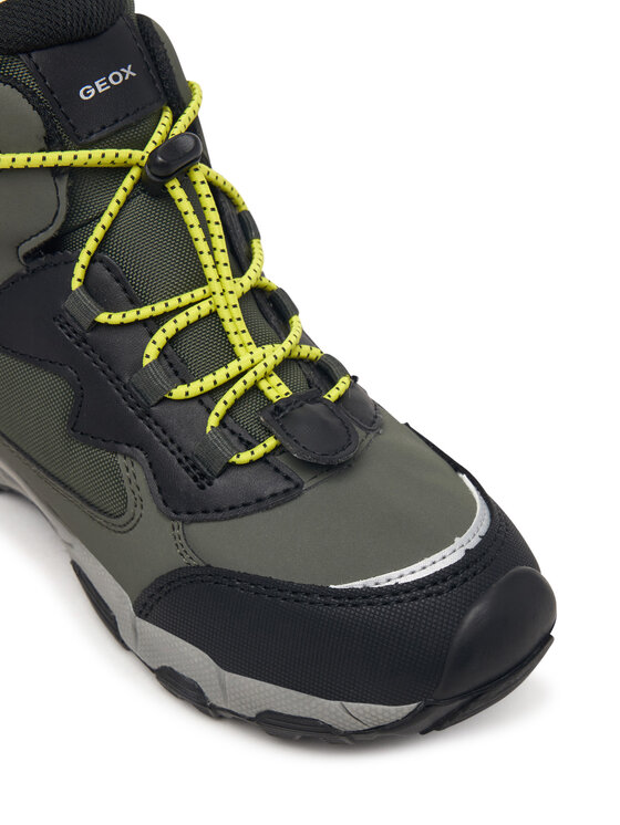Geox Geox Schnürschuhe J Magnetar Boy B Abx J463ZC 050FU C0914 S Dunkelgrün