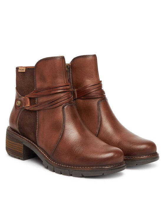 Pikolinos Pikolinos Škornji W1T-8906C2 Rjava