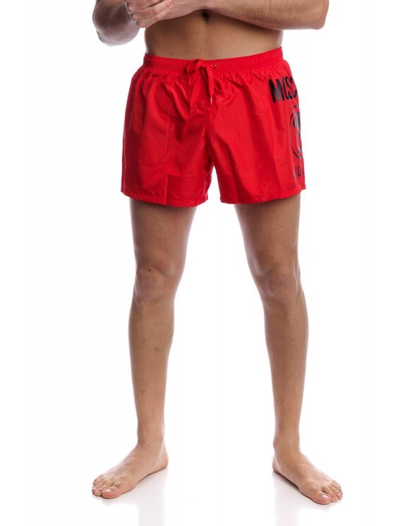 MOSCHINO Underwear & Swim MOSCHINO Underwear & Swim Szorty kąpielowe V6 103 5989 Czerwony Regular Fit