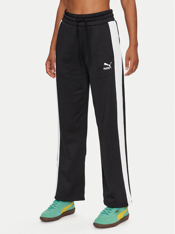 Puma Teplákové nohavice Iconic T7 627996 Čierna Straight Leg