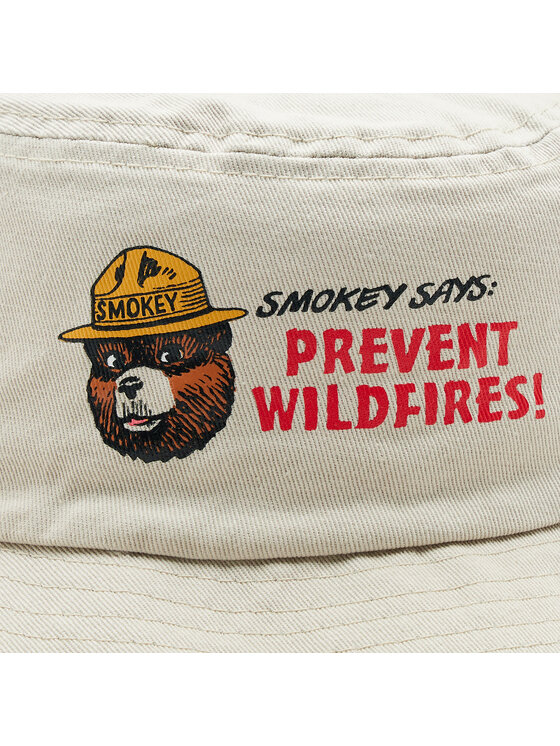 American Needle American Needle Pălărie Twill Screen Bucket - Smokey The Bear SMU735A-SBEAR Gri