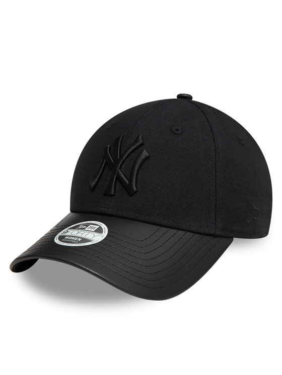 New Era New Era Καπέλο Jockey New York Yankees Pu Visor 9Forty 60595388 Μαύρο
