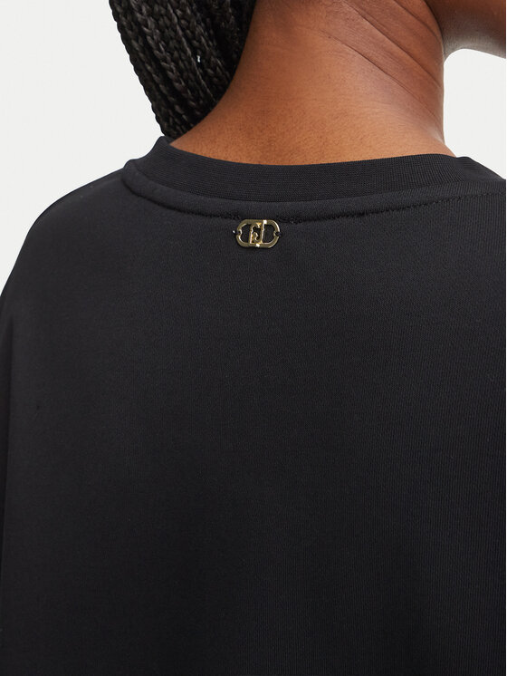 Liu Jo Liu Jo Hanorac TF6276 F0334 Negru Relaxed Fit
