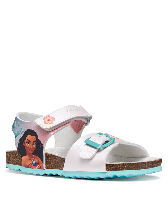 Geox Geox Σανδάλια J Adriel Girl J558MG 000NF C0817 M Λευκό