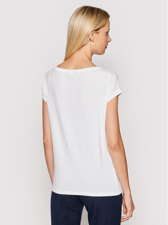 LAUREN RALPH LAUREN Lauren Ralph Lauren Bluzka 200748765001 Biały Regular Fit