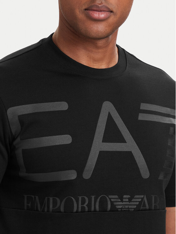 EA7 Emporio Armani EA7 Emporio Armani Póló 7M002200 AF27188 MC334 Fekete Regular Fit
