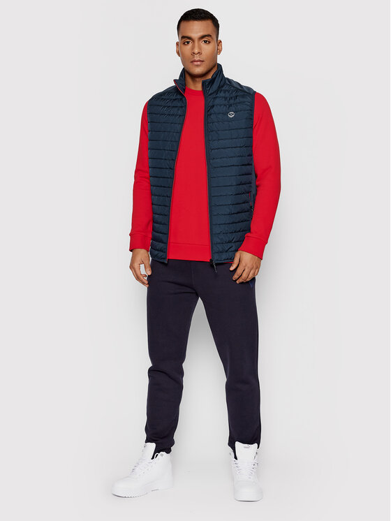 Jack&Jones Jack&Jones Telovnik Multi 12200684 Mornarsko modra Slim Fit