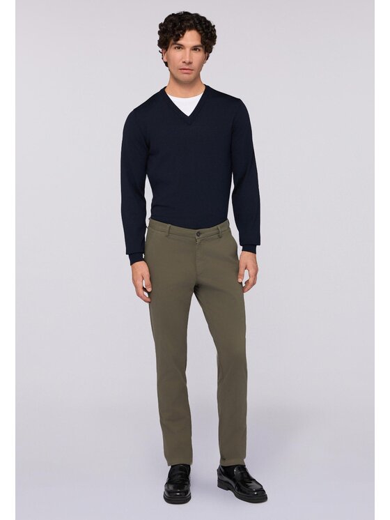 Trussardi Trussardi Pantalone da abito P711M000092N035 Verde Boy Fit