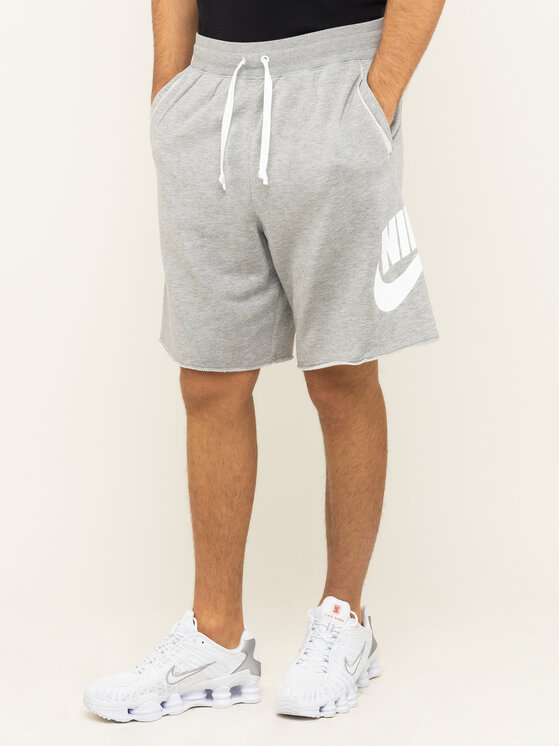 Nike Спортивні шорти Nsw French Terry Alumni Logo AR2375 Сірий Loose Fit •  Modivo.ua