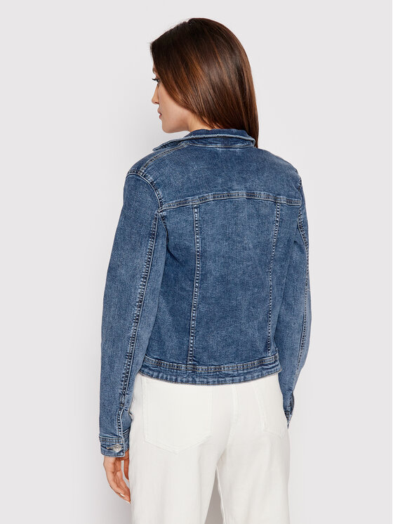 ONLY ONLY Jeans jakna Tia 15170682 Mornarsko modra Regular Fit