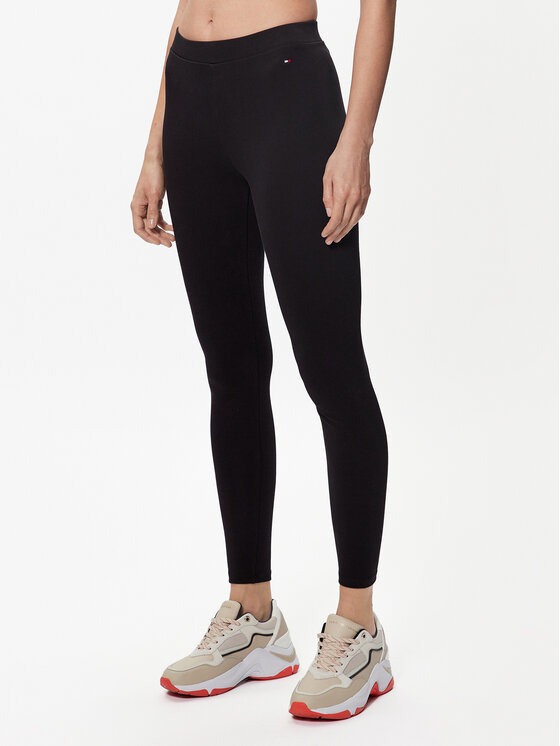 Női Leggings Tommy Hilfiger, Méret: XS, Fekete, Heritage WW0WW37347