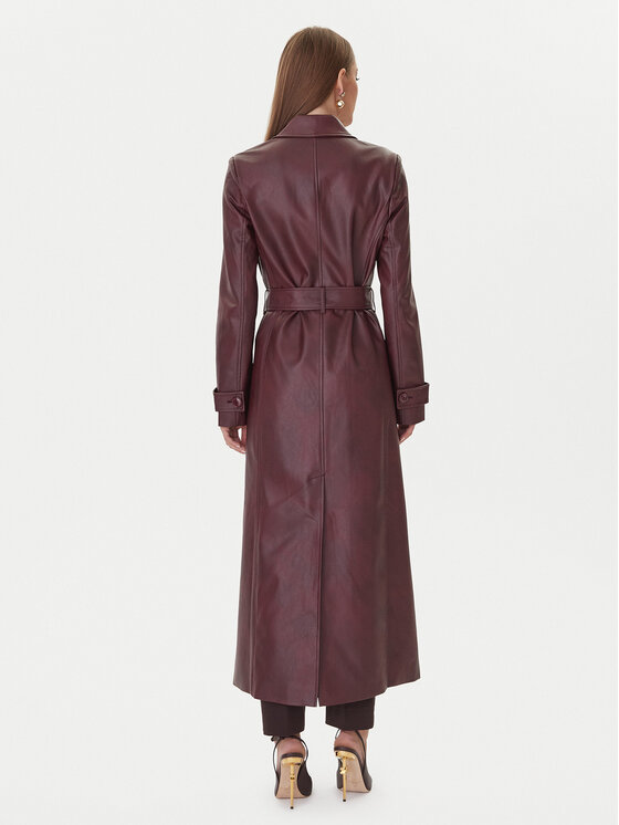 Bardot Bardot Pārejas mētelis 59899JB4 Bordo Regular Fit