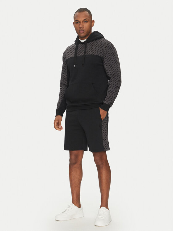 BOSS BOSS Športové kraťasy Luke 50540525 Čierna Regular Fit