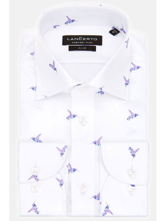 Lancerto Lancerto Koszula Luciana 2 KO073121000005 Kolorowy Slim Fit