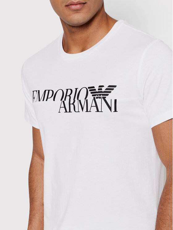 Emporio Armani Underwear Emporio Armani Underwear Tričko 211818 2R476 00010 Biela Regular Fit