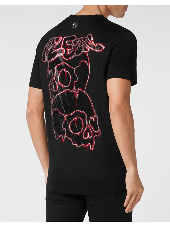 PHILIPP PLEIN PHILIPP PLEIN T-Shirt 9945 Czarny Regular Fit
