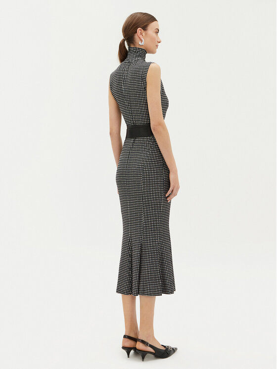 NORMA KAMALI NORMA KAMALI Každodenní šaty KK3243PLA63665 Šedá Slim Fit