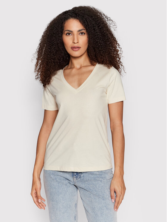 T-shirt K20K204357 Beige Regular Fit