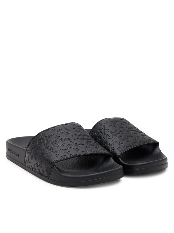 Karl Kani Karl Kani Παντόφλες Pool Slide Prm PD00006204 Μαύρο
