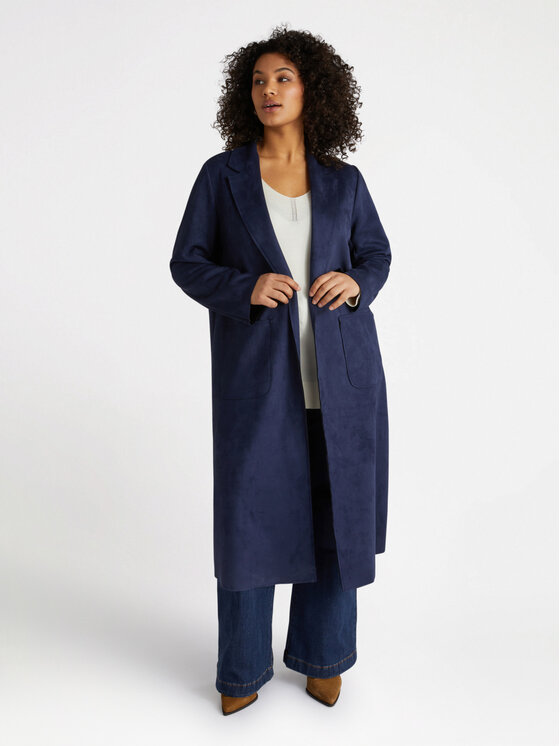 Fiorella Rubino Fiorella Rubino Cappotto 0016L000047N034 Blu Regular Fit