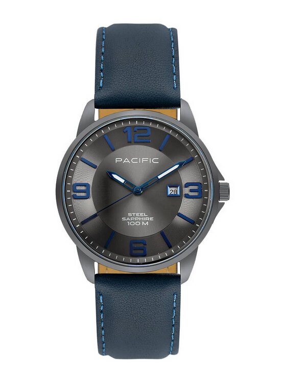 Pacific Pacific Zegarek PC00695 Niebieski