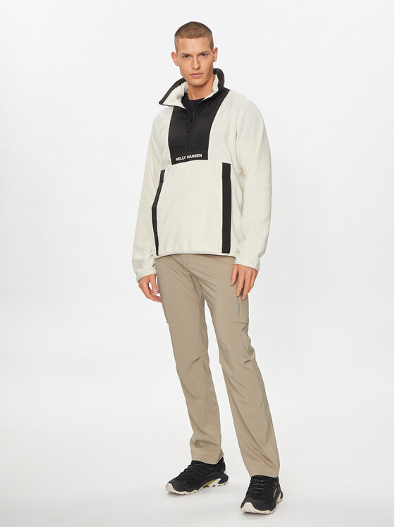 Helly Hansen Helly Hansen Fleecová mikina Rig Blocked Fleece 53872 Écru Regular Fit