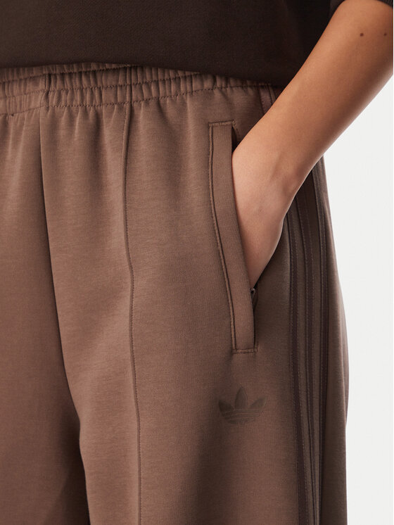 adidas adidas Долнище анцуг Spacer Tracksuit Bottoms KZ2199 Светлокафяв Relaxed Fit
