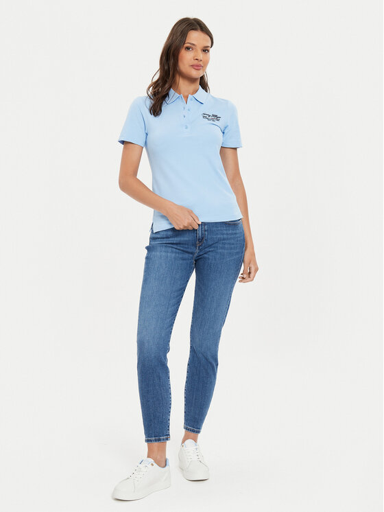 Tommy Hilfiger Tommy Hilfiger Jeans hlače Como WW0WW42488 Modra Skinny Fit