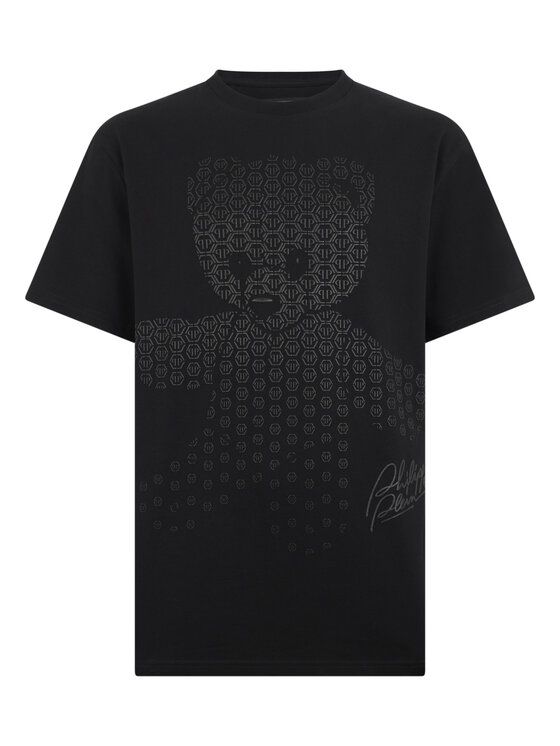 PHILIPP PLEIN PHILIPP PLEIN T-shirt 29726 Nero Regular Fit
