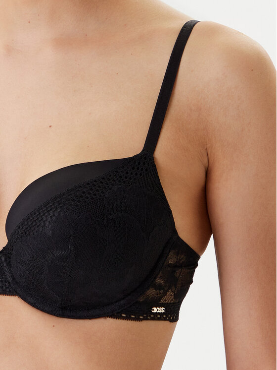 BOSS BOSS Sutien Push-up 50545334 Negru