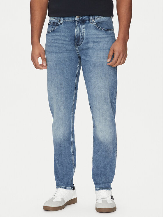 Męskie Jeansy BOSS, Rozmiar 34/34, Niebieskie, C-Re.Maine 50532595