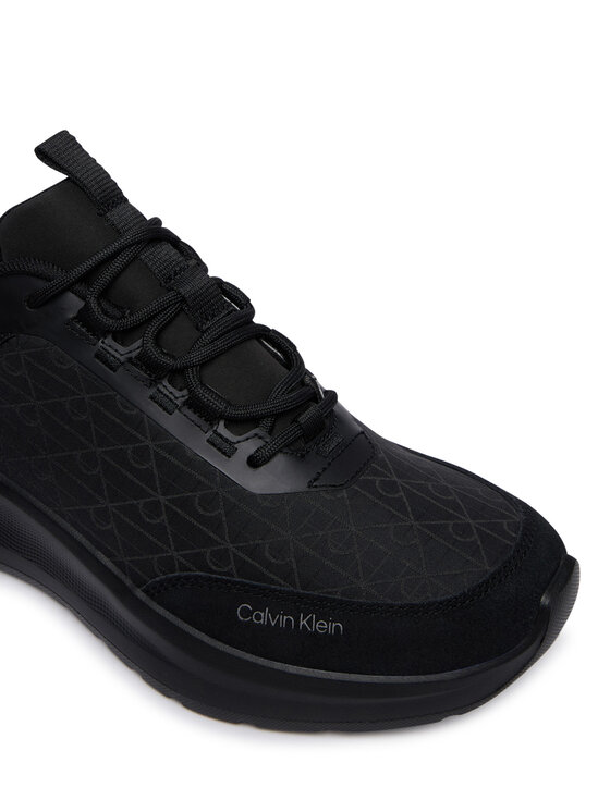 Calvin Klein Calvin Klein Sneakers Light Eva Runn Laceup Aop HW0HW03292 Nero