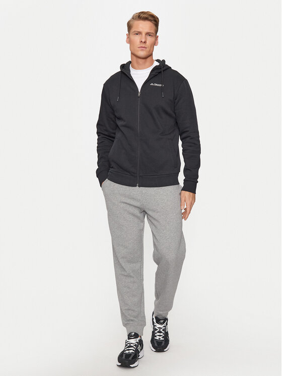 Kappa Kappa Μπλούζα Feffo 341Q6QW Μαύρο Regular Fit