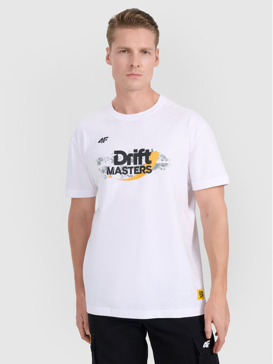4F 4F T-Shirt TEAMWEAR Biały Regular Fit