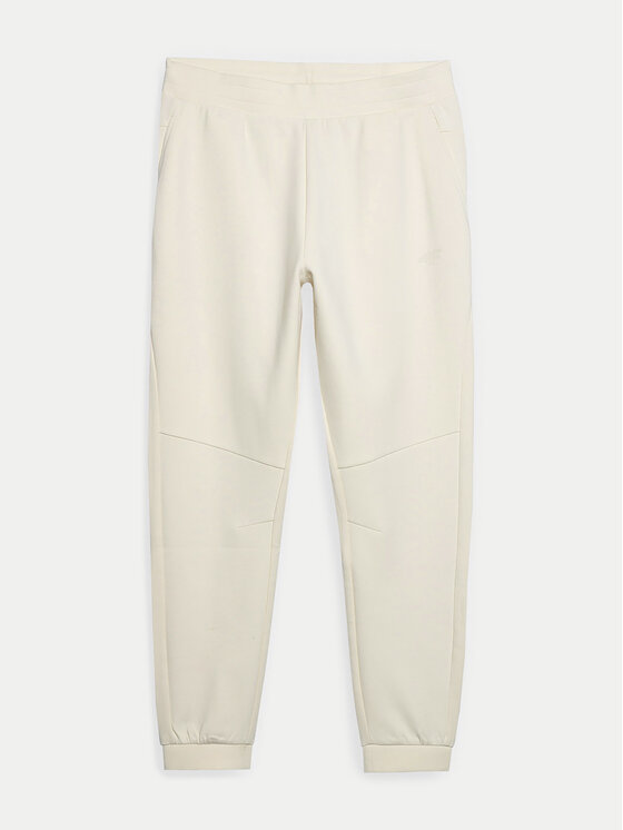 4F 4F Jogginghose 4FWSS24TTROM648 Beige Regular Fit
