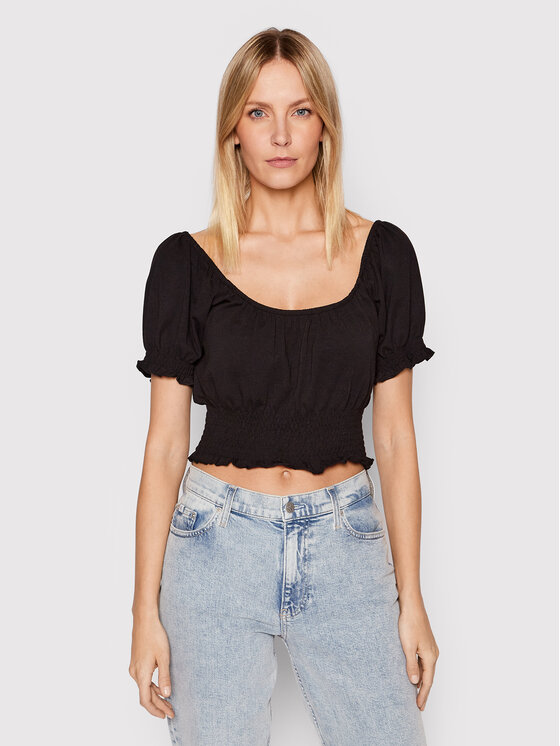Blusa LTS-544ASPEN Nero Regular Fit