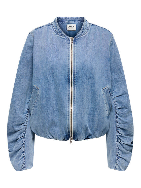 ONLY ONLY Jeans jakna Niki 15362884 Modra Relaxed Fit