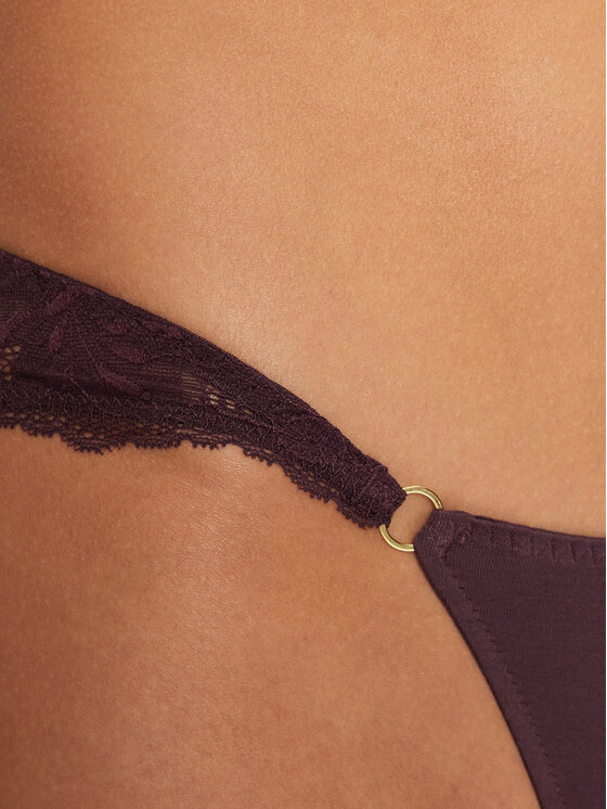 Emporio Armani Underwear Emporio Armani Underwear Figi brazylijskie 164792 4F221 05093 Bordowy