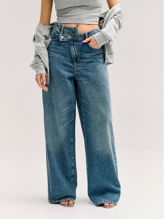 Guess Guess Jeansy 183634 Modrá Relaxed Fit