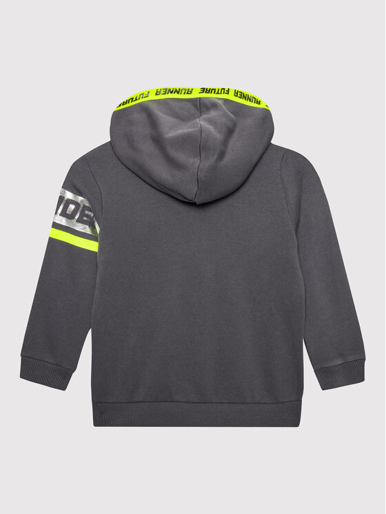 Felpa 3J68G500F Grigio Regular Fit