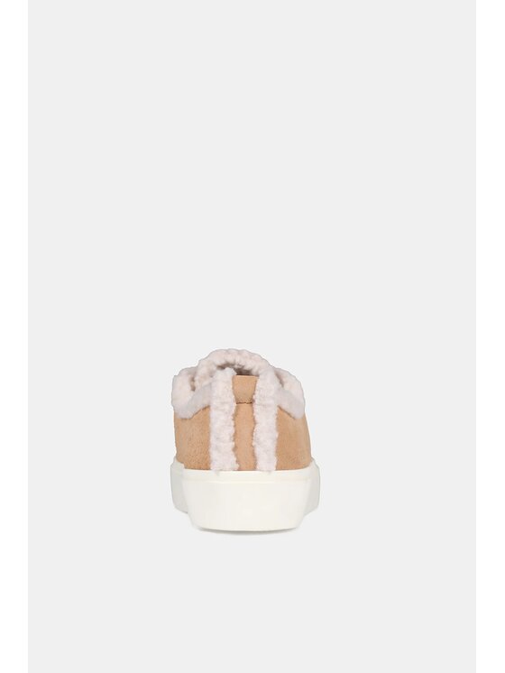 Inuikii Inuikii Sneakersy Shearling Low Béžová