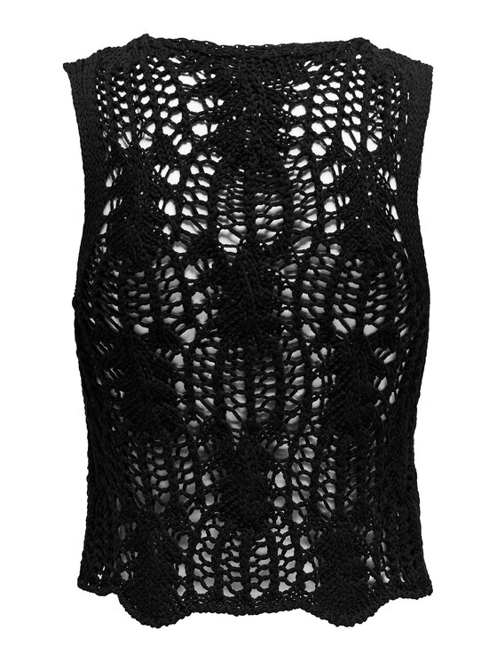 ONLY ONLY Top Lizzy 15343882 Čierna Regular Fit