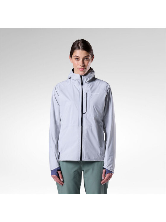 Rossignol Rossignol Kurtka przeciwdeszczowa W Rainproof 2.5L Shell Jkt Szary jasny Regular Fit