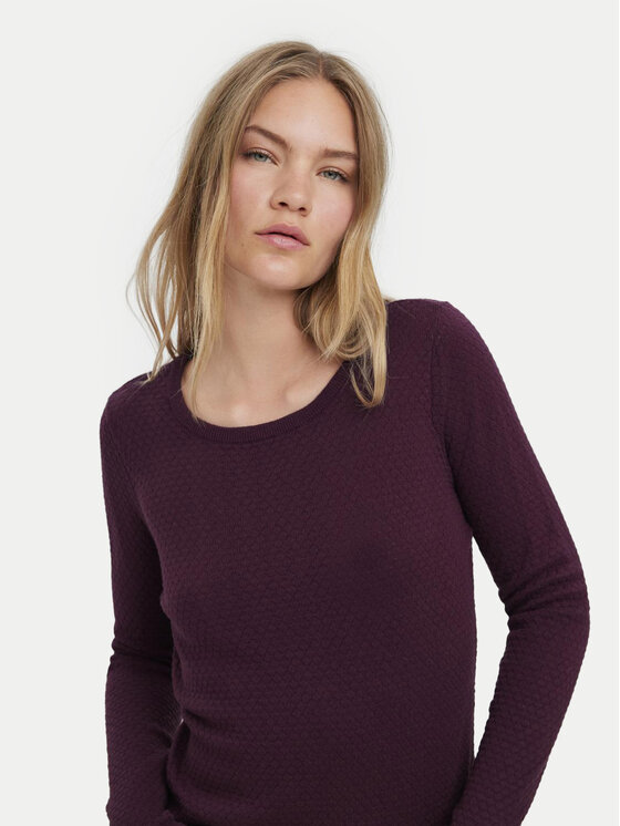 Vero Moda Vero Moda Pulover Care 10136644 Vijolična Regular Fit